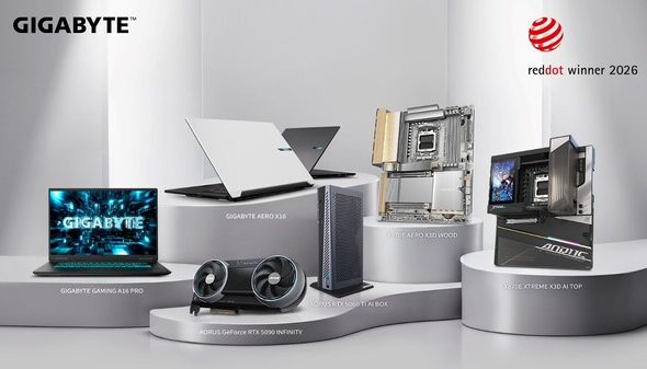 GIGABYTE、AI製品ラインナップ全体でレッド・ドット・デザイン賞を受賞