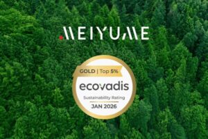 Meiyume、2026年度Ecovadis Goldレーティングを受け、サステナブル・ビューティへの取り組みを強化
