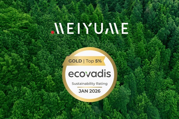 Meiyume、2026年度Ecovadis Goldレーティングを受け、サステナブル・ビューティへの取り組みを強化