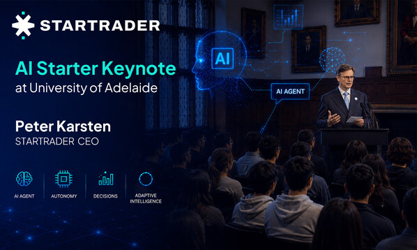CEO STARTRADER - Peter Karsten đã có bài phát biểu 'AI Starter Keynote' tại Trường đại học Adelaide
