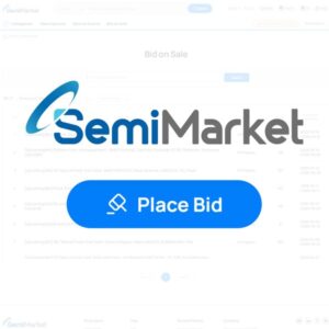 SurplusGLOBAL SemiMarket、オンライン設備売却入札で世界のバイヤー40社以上が参加、売却価格は70%上昇