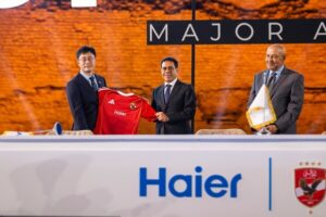 Haier、Al Ahly FCと4年間のスポンサー契約を締結、クラブの第2メインスポンサーに