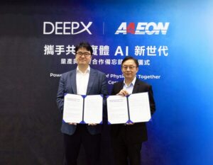 DEEPXとAAEON、COMPUTEX TAIPEI 2026においてグローバル・エッジAI量産パートナーシップ協定を締結