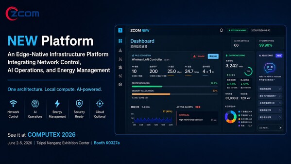 Z-COM 於 Computex 2026 正式發表 NEW Platform
