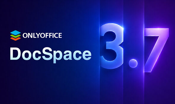 ONLYOFFICE DocSpace 3.7を公開：AIによるファイル生成、フォームの高機能化、エディターの改良