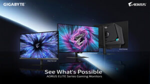 技嘉推出全新 AORUS ELITE 系列电竞显示器，以 5K Mini LED 与新一代 Tandem OLED 拓展高端电竞显示体验