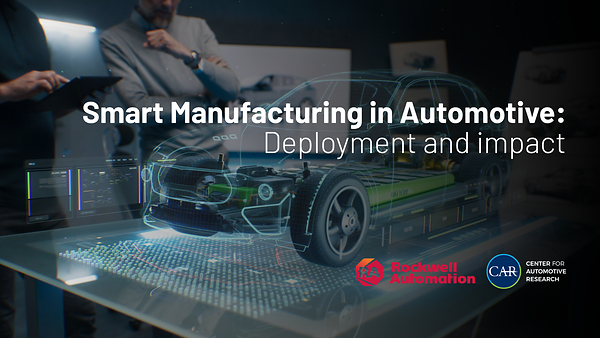 Rockwell Automation 與汽車研究中心共同發表白皮書 探討汽車產業智慧製造發展新階段