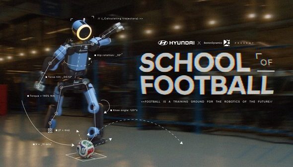 Hyundai Motor、FIFAワールドカップ2026™に先駆け、Boston DynamicsのAtlasを起用した「School of Football」キャンペーンを開始