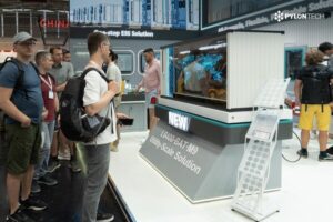 Pylontech、自社開発の601Ahセルを搭載した6.4MWhエネルギー貯蔵システム「PyOcean」を発表