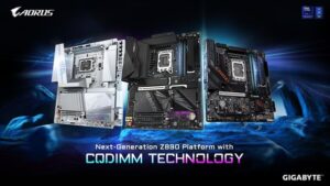 技嘉于 COMPUTEX 2026 展示新一代CQDIMM 性能 携手多家内存品牌扩大高性能运算生态体系