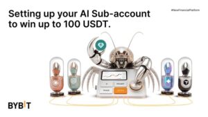 Bybit推出AI子賬戶專屬獎勵 以30,000 USDT獎金激勵負責任使用AI