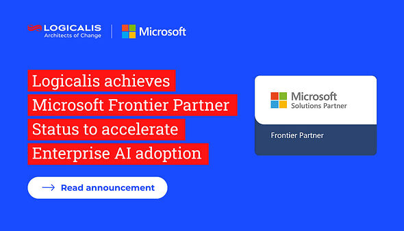 LOGICALIS、エンタープライズAIの導入を加速させるため、MICROSOFT FRONTIER PARTNER認定を取得