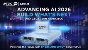 MiTAC Computing、第6世代AMD EPYC™サーバー用CPUを採用し、エージェント型AIインフラを強化