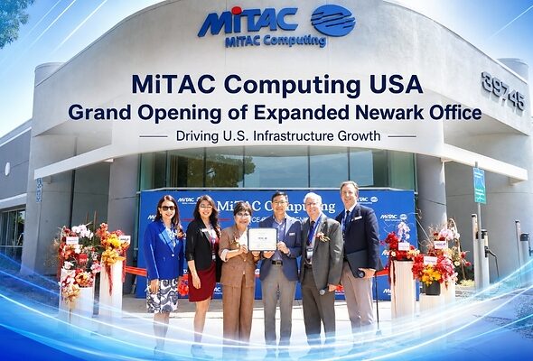MiTAC Computing Technology USA Corporation、米国のインフラ拡充に向け、拡張したニューアーク拠点の正式開所を発表