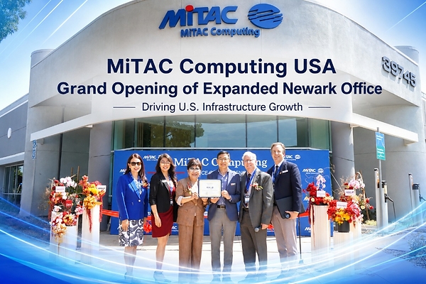 MiTAC Computing Technology USA Corporation、米国のインフラ拡充に向け、拡張したニューアーク拠点の正式開所を発表