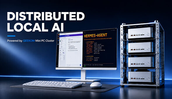 GEEKOM、4ノード構成の「A9 Mega AIクラスター」でミニPCの革新をさらに押し広げる