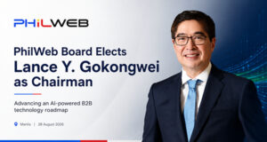 千億財團掌舵人 Lance Y. Gokongwei 出任 PhilWeb 董事長：全面加速 AI 底層技術基建與跨國商業生態擴張