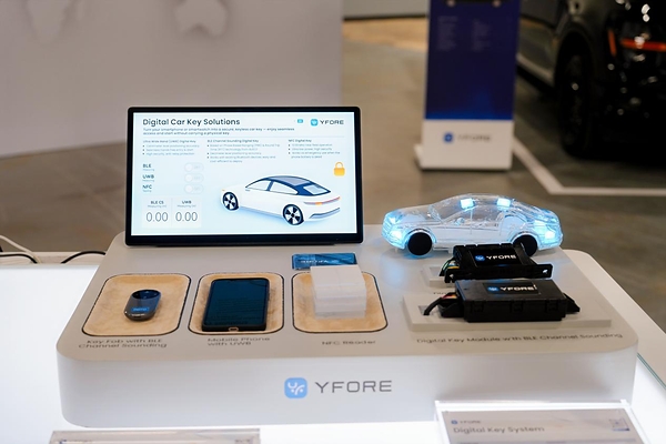 グローバルTier-1のYFORE、米国で製造した初のデジタルキーをラインオフ