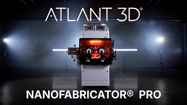 ATLANT 3D 推出 NANOFABRICATOR® PRO：全球首个且唯一面向 AI 驱动材料发现的物理平台