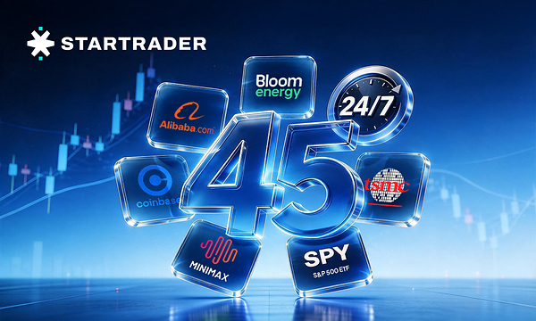 中国AIからグローバルETFまで：STARTRADER、7つの市場テーマにわたる45銘柄の24時間取引対応株式CFD・ETF CFDを新たに追加