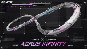 GIGABYTE、Gamescom 2026にて没入型ゲーミングプレイグラウンドを備えた「AORUS INFINITY」を披露