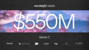 Wonderful、シリーズCで5.5億ドルを調達