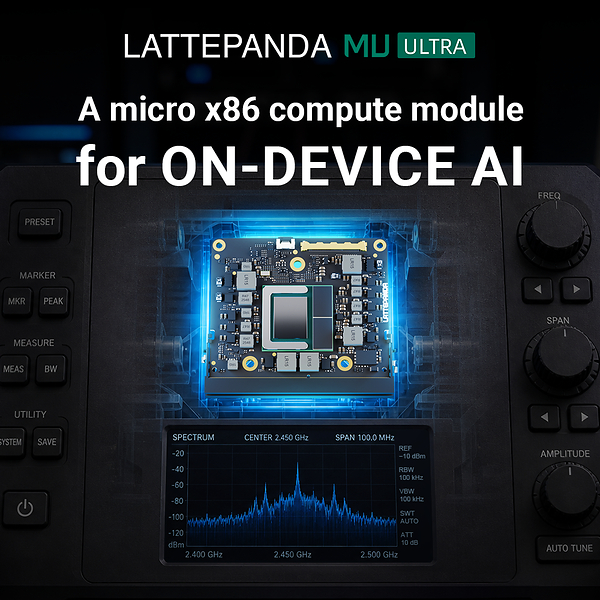 LattePanda、「LattePanda Mu Ultra」を発売：オンデバイスAI向けマイクロx86コンピューティングモジュール