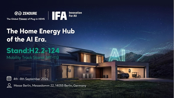 Zendure、IFA 2026で「Agentic HEMS」を発表：「AI時代のホームエネルギーハブ」