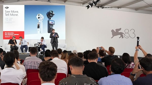 DJI、第83回ヴェネツィア国際映画祭のヴェネツィア・プロダクション・ブリッジで「Filmmakers & Visionaries Session」を開催