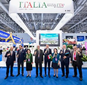 第26回中国国際投資貿易フェア（China International Fair for Investment and Trade）で、イタリア国家パビリオンが注目を集める