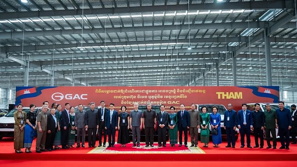 GAC CambodiaのKD工場が生産を開始し、現地生産の新たな基準を打ち立てる