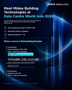 Midea Perkenalkan "Power-Cooling Hyperconvergence Architecture" Pertama di Industri di Ajang Data Center World Asia 2026