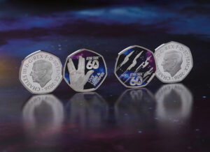 Royal Mint、新たな スター・トレック50ペンス硬貨で、これまで踏み込んだことのない領域へ大胆に踏み出す