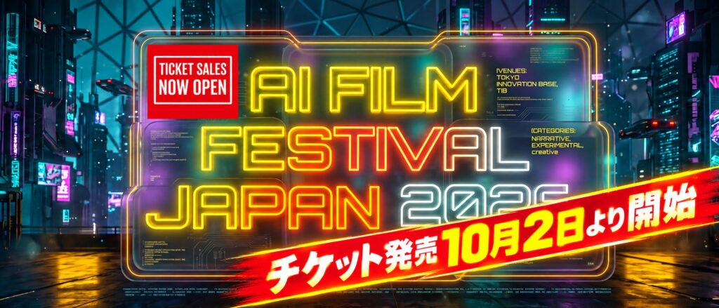 第二回AI日本国際映画祭 - AI Film Festival Japan 2026