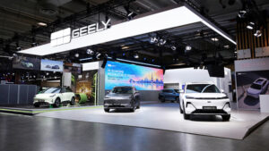 Geely Auto Group、Geely Auto、Lynk & Co、Zeekrとともにパリ・モーターショー（Paris Motor Show）に初出展