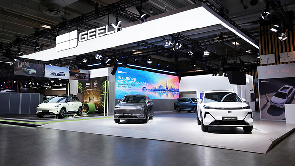 Geely Auto Group、Geely Auto、Lynk & Co、Zeekrとともにパリ・モーターショー（Paris Motor Show）に初出展