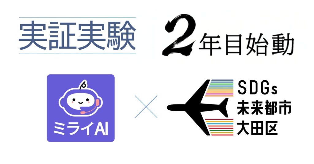 AI電話「ミライAI」、大田区役所で年間300時間の電話業務削減へ