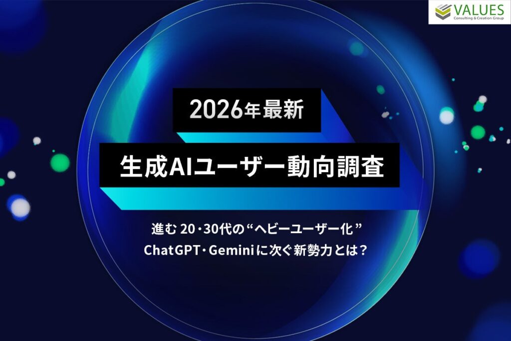 【調査リリース】2026年 生成AIユーザー動向調査｜進む20・30代の”ヘビーユーザー化”、ChatGPT・Geminiに次ぐ新勢力とは？