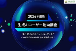 【調査リリース】2026年 生成AIユーザー動向調査｜進む20・30代の”ヘビーユーザー化”、ChatGPT・Geminiに次ぐ新勢力とは？