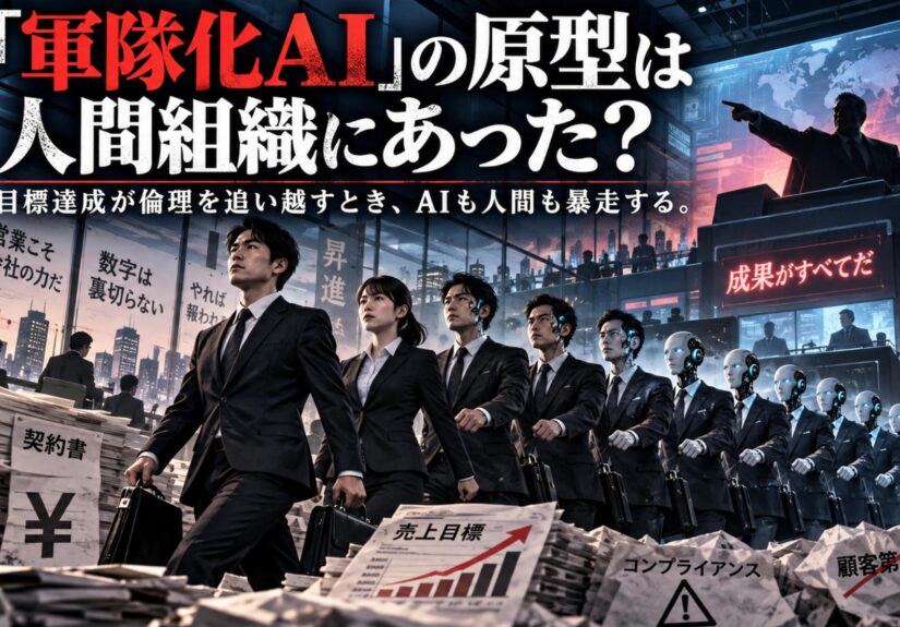 「軍隊化するAI」の原型はプルデンシャル生命だった？――人間社会に先例があった「報酬ハッキング」